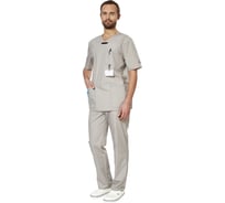 Мужской комплект Авангард. Профессиональная экипировка Аура, серый, р. 96-100, рост 182-188 515448