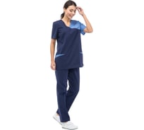 Женский комплект Авангард. Профессиональная экипировка Волна NEW синий-голубой, р. 96-100/158-164 520000