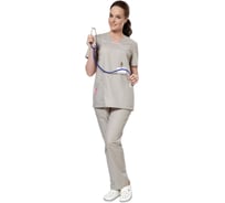 Женский комплект Авангард. Профессиональная экипировка Аура, серый, р. 80-84, рост 158-164 515457