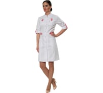 Халат женский Авангард. Профессиональная экипировка LL1108 белый/розовый, р. 80/158-164 506549