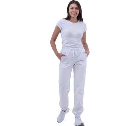 Брюки ГК Спецобъединение ДЖУЛИЯ белые Брю 709/116/158