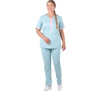 Костюм ГК Спецобъединение САНДРА светло-морская волна/светло-розовый кос 021/104/170