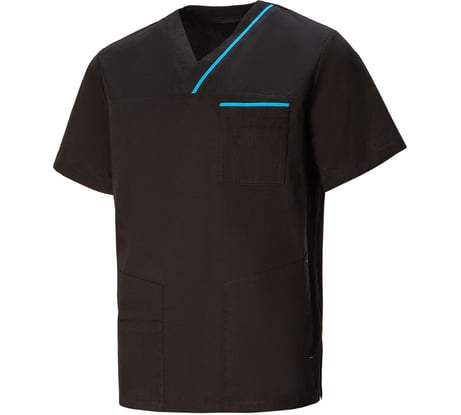 Мужская куртка СОЮЗСПЕЦОДЕЖДА ОРИОН черная/бирюза, р. 48-50, рост 170-176 2000000128139