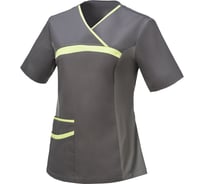 Женская блуза СОЮЗСПЕЦОДЕЖДА ОРИОН серая/лимонная, р. 60-62, рост 158-164 2000000142562