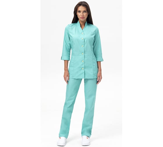 Костюм ГК Спецобъединение ПАЛИТРА, св/зеленый (128-132, 182-188), компл, Кос 714/128/182 1