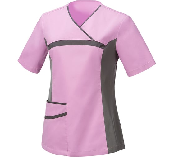 Женская блуза СОЮЗСПЕЦОДЕЖДА ОРИОН, сиреневая/серая, р. 52-54, рост 158-164 2000000142654 1