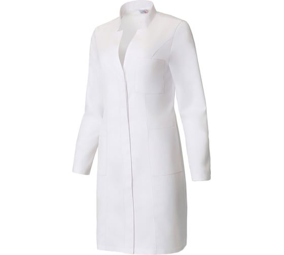 Халат СОЮЗСПЕЦОДЕЖДА ЛИНДРЕД КЛАССИК ЛЮКС (Lindred CLASSIC) женский белый, 56 (4XL) 2000000252513 1