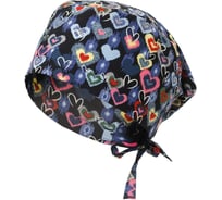 Шапочка СОЮЗСПЕЦОДЕЖДА ЛИНДРЕД ОРИОН СТРЕЙЧ (Lindred) принт сердечки 2000000257372