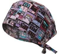 Шапочка СОЮЗСПЕЦОДЕЖДА ЛИНДРЕД ОРИОН СТРЕЙЧ (Lindred) принт город 2000000257365