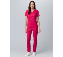 Женский хирургический костюм Факел Модерн-001 MedLine, фуксия, размер 60 87482345.010