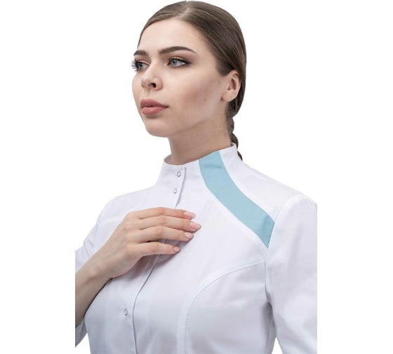 Халат ГК Спецобъединение ВОЛНА, белый Хал 886/96/158