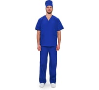 Костюм Хирургический (универсальный) URSUS васильковый МЕД521-030; 76-78, 182-188 МЕД521-030/76-78, 182-188