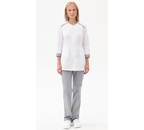 Костюм ГК Спецобъединение МИРАЖ, белый-св/серый (136-140, 158-164) Кос 740/136/158