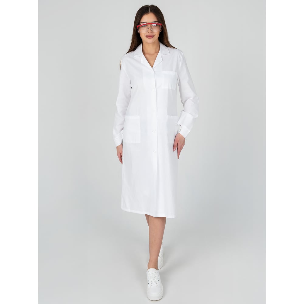 Халат ООО ГУП Бисер Бязь белый, р. 48-50, рост 170-176 4670132022308 ...