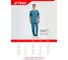 Костюм мужской TRUD RS72612 рубашка/брюки, серо-голубой, 2XL(52-54) 4610410936316 2
