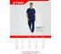 Костюм мужской TRUD RS72612 рубашка/брюки, темно-синий, 2XL(52-54) 4610410935500 2