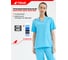 Костюм (блузка/брюки) женский TRUD RS72614, голубой, M (44-46) 4610410936583 01.216187/M 4