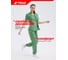 Костюм женский TRUD RS72616 блузка/брюки, зеленый, M(44-46) 4610410936743 5