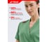 Костюм женский TRUD RS72616 блузка/брюки, зеленый, M(44-46) 4610410936743 7