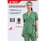 Костюм женский TRUD RS72616 блузка/брюки, зеленый, M(44-46) 4610410936743 10