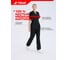 Костюм женский TRUD RS72616 блузка/брюки, черный S(42-44) 4610410934350 8