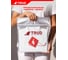 Халат женский TRUD RS72620 белый, 3XL(52-54) 4610410914512 13
