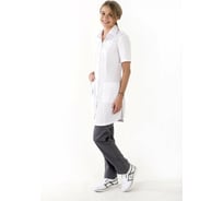 Блуза ДОКТОР СТИЛЬ Сафари белая ЛЛ 2229.01/112/XXL/3XL