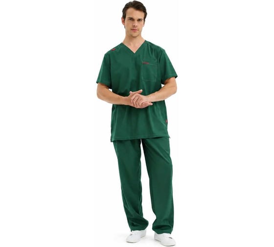 Костюм (рубашка/брюки) мужской TRUD RS72612 зеленый 2XL(52-54) 01.219064/2XL