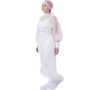 Халат ООО Мердигер, полипропилен 25 г, на завязках, рукав-манжет, р.48-50 1168