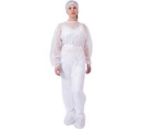 Халат ООО Мердигер, полипропилен 60 г, на завязках, рукав-манжет, р.44-46 1179