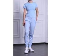 Женские брюки ДОКТОР СТИЛЬ Релакс NEW голубые Брю 3403.06/ 88/S/M