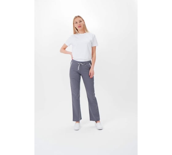 Женские брюки ДОКТОР СТИЛЬ Софт графит Брю 3411.20/ 96, M/L