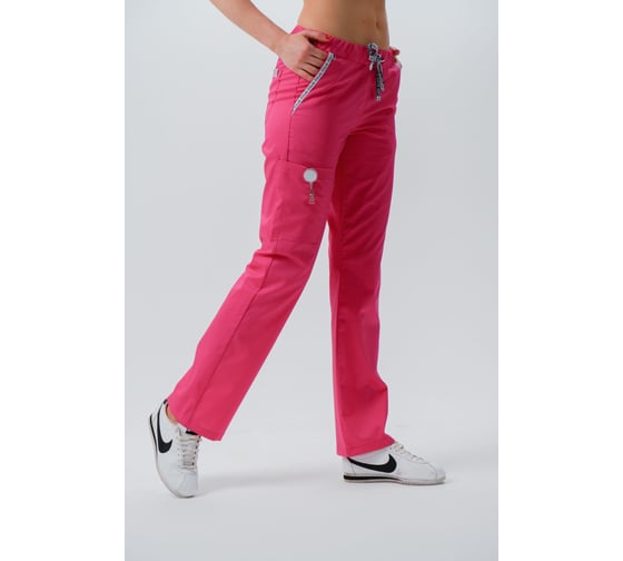 Женские брюки ДОКТОР СТИЛЬ Софт фуксия Брю 3411.39/ 80, XS
