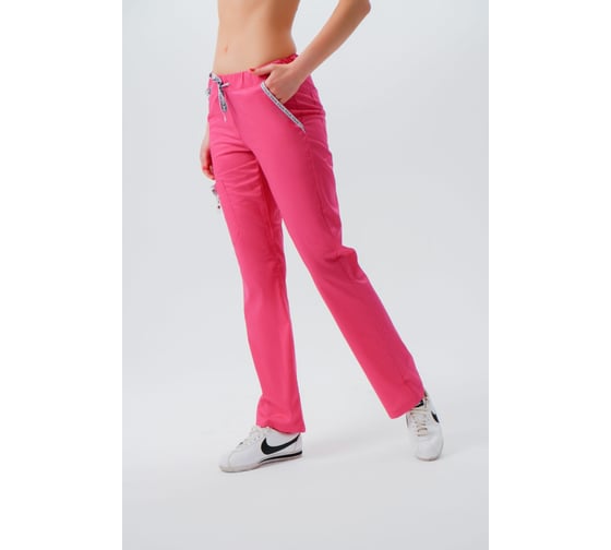 Женские брюки ДОКТОР СТИЛЬ Софт фуксия Брю 3411.39/ 96, M/L