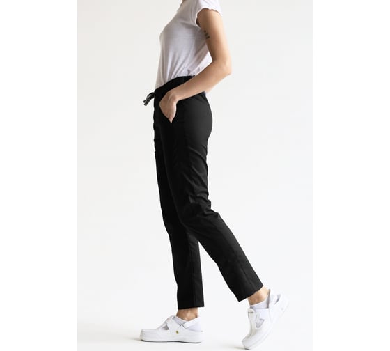 Женские брюки ДОКТОР СТИЛЬ Софт NEW черные Брю 3411.17/ 88, S/M