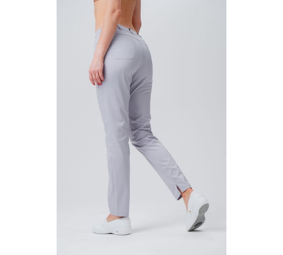 Брюки ДОКТОР СТИЛЬ Слим NEW, жемчуг Брю 3409.50/ 84, S