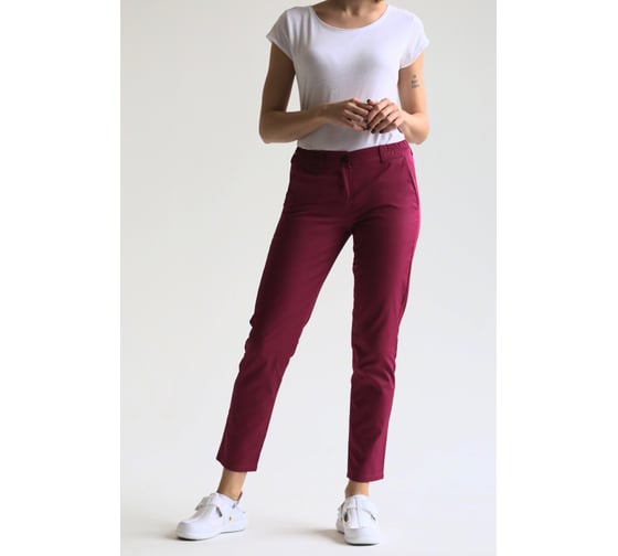 Женские брюки ДОКТОР СТИЛЬ NEW, малина Брю 3412.32/104 1