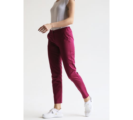 Женские брюки ДОКТОР СТИЛЬ NEW, малина Брю 3412.32/80