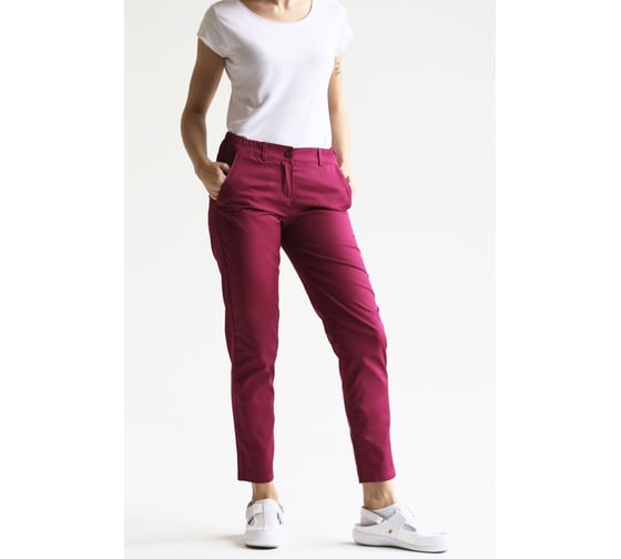 Женские брюки ДОКТОР СТИЛЬ NEW, малина Брю 3412.32/108 1
