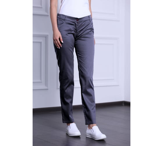 Женские брюки ДОКТОР СТИЛЬ Слим, графит Брю 3409.20/ 80, XS 1