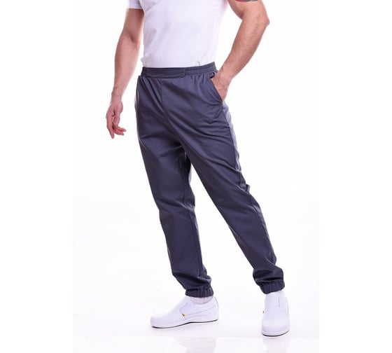 Брюки ДОКТОР СТИЛЬ Релакс М NEW, графит Брю 3403.20М/ 104, XL 1