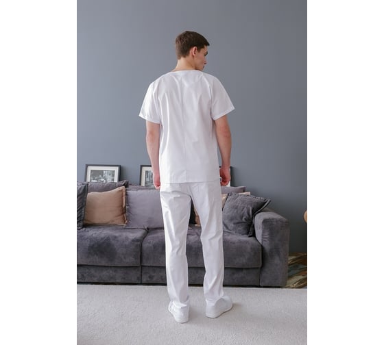 Блуза ДОКТОР СТИЛЬ Крош NEW белая ЛС 3214.01/ 116, 3XL