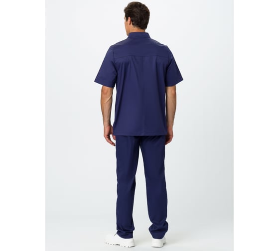 Мужской костюм ФАКЕЛ Сансара-001, MedLine, темно-синий, р. 60-62; 182-188 87481287.010