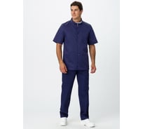 Мужской костюм ФАКЕЛ Сансара-001, MedLine, темно-синий, р. 44-46; 182-188 87481287.002