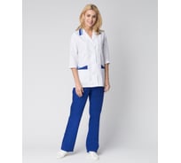 Костюм Факел Лазурь белый/васильковый, р.52-54, рост 158-164 87469201.007