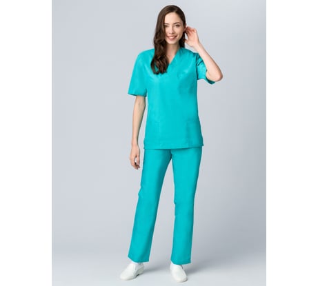 Смесовый костюм хирурга Факел бирюзовый, р. 56-58, 170-176 см 87451859.004
