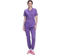 Женский хирургический костюм Факел Модерн-004 MedLine, сиреневый, размер 60 87488518.011