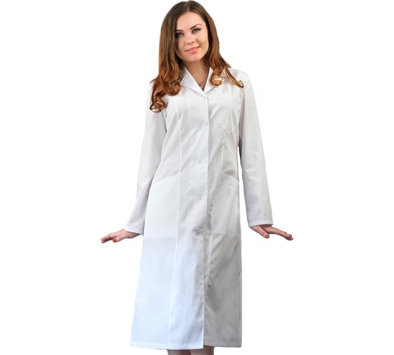 Женский халат URSUS Символ белый МЕД505-340; 48-50, 170-176 15862177