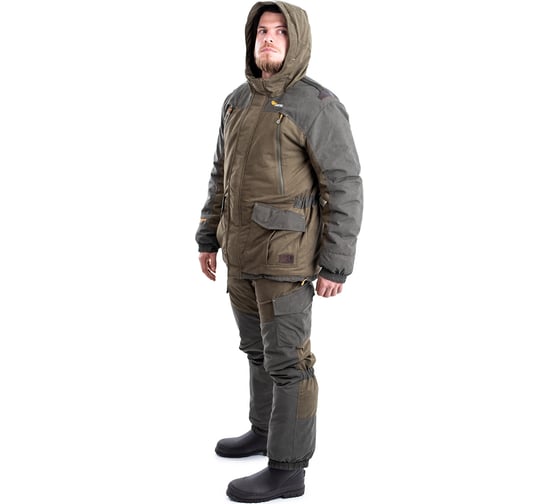 Зимний костюм для охоты Pride Магнум, хаки, р. 60-62, рост 182-188 4610097048456