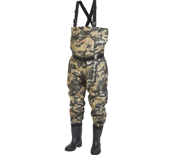 Забродный полукомбинезон NORFIN RAPID CAMO р.40 81246-40